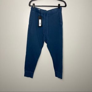 NWT NILI LOTAN Nolan Pant Sweatpants Joggers Vintage Blue Small